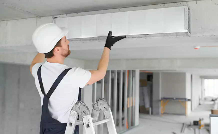 Air Duct Installation Flower Mound